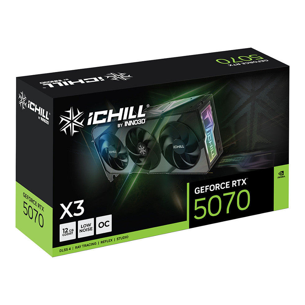 RTX 5070 12GB Inno 3D iChill X3 GDDR7 3 Fan - Inno3D