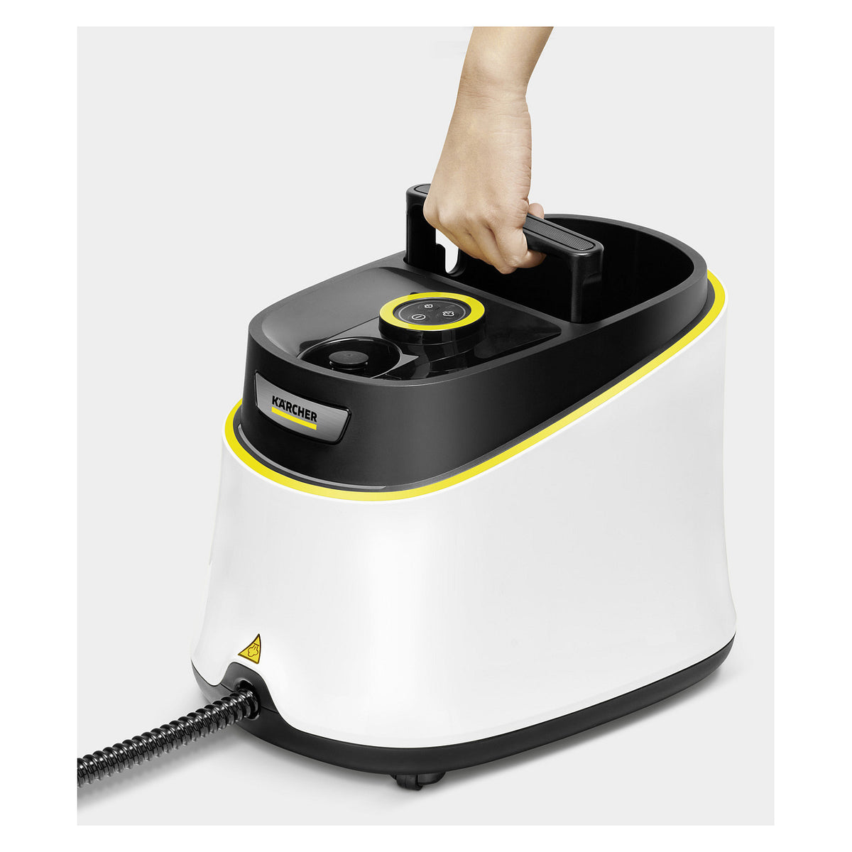 Aspirador Kärcher SC 3 Deluxe EasyFix (wei / Preto, 1.900 Watt, mit Bodenreinigungsset EasyFix) - Kärcher