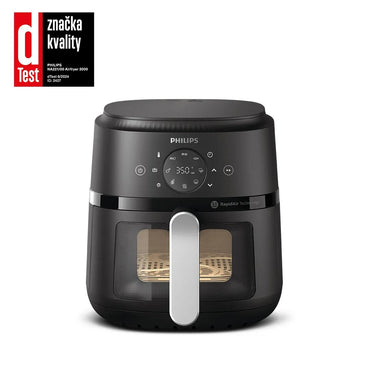 Fritadeira de Ar Philips Hot 2000 Série / NA221/00 preto, prateado - imagem 2
