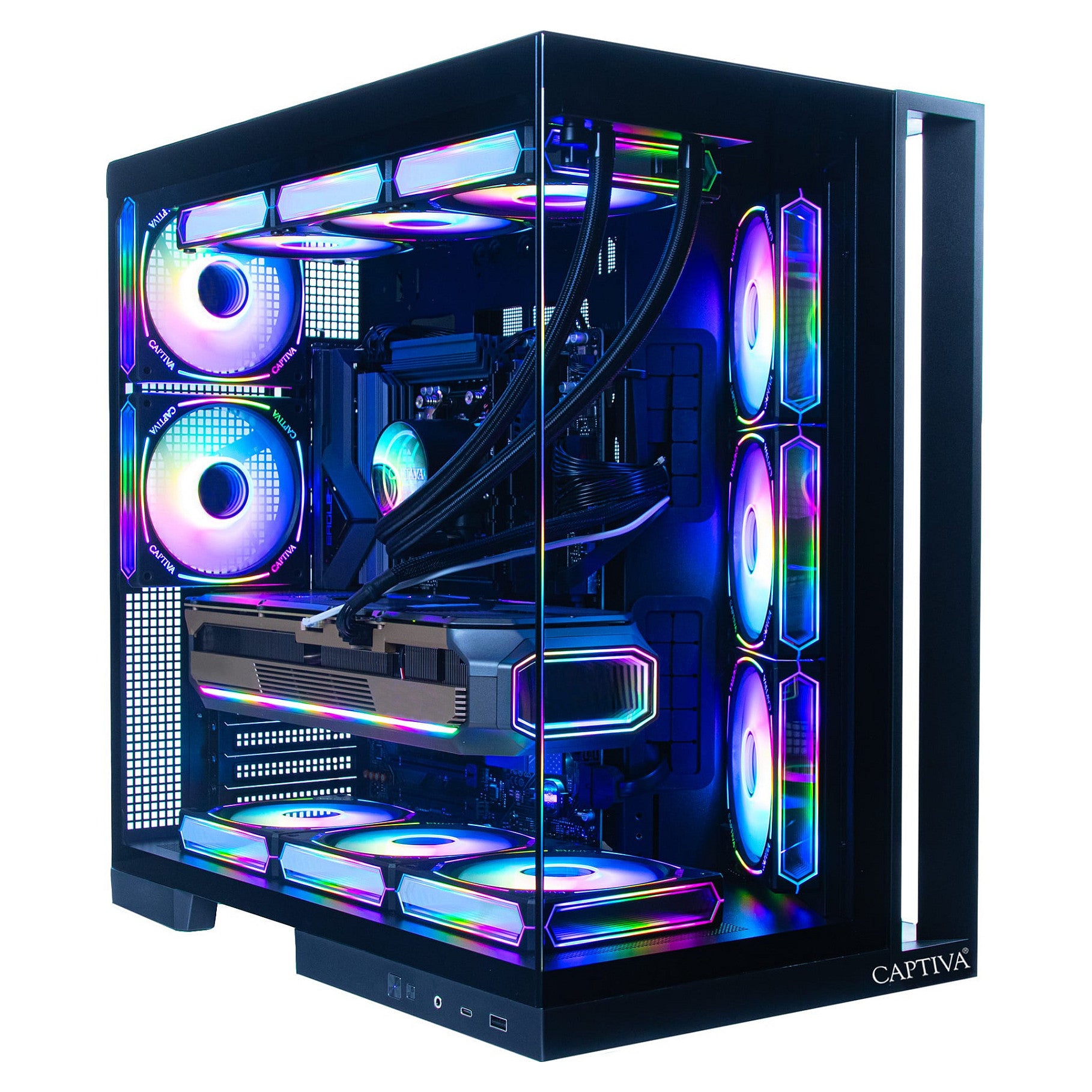 Computador Captiva PC Highend Gaming I10-2668 CU7 270K Plus/ 32 GB/ 1TBSSD/ RTX5070Ti/ W11 Home - Captiva