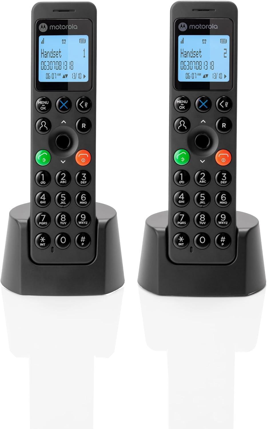 Telefone sem Fios MOTOROLA DOT202 teléfono DECT DUO Preto