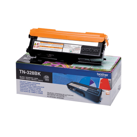 Brother Toner TN-328BK / TN328BK preto