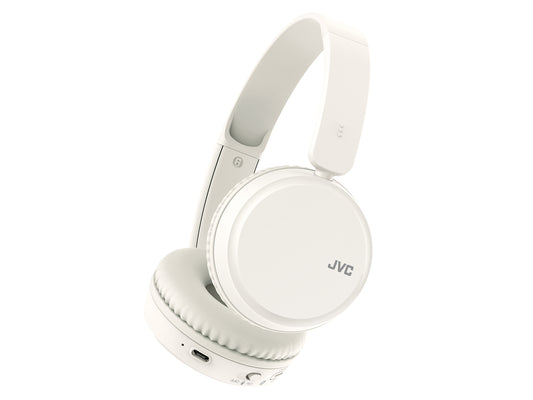 Auscultadores sem fios JVC HA-S36W/ com Microfone/ Bluetooth/ Branco