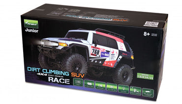 Dirt Climbing SUV Race Crawler 4WD 1/10 RTR white/red