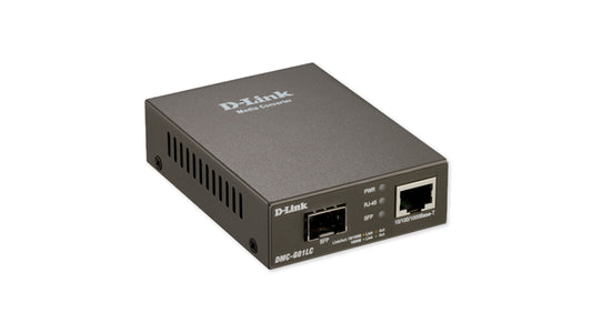 Conversor de Média D-Link DMC-G01LC Conversor Medios 1000BaseT a SFP