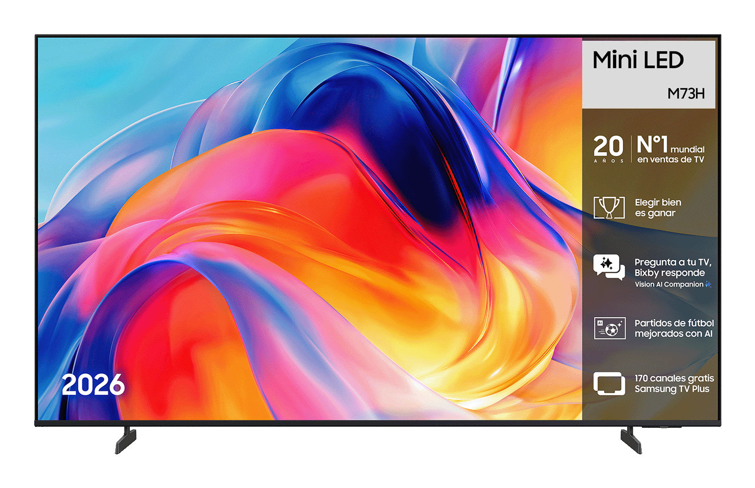 Televisão Samsung TV 43" TU43M73H UHD MINILED SMARTTV 120HZ