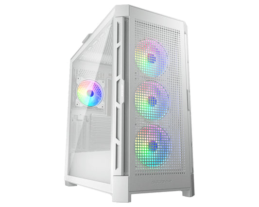 Caixa de Computador Cougar Caja Semitorre Airface Pro Rgb branco