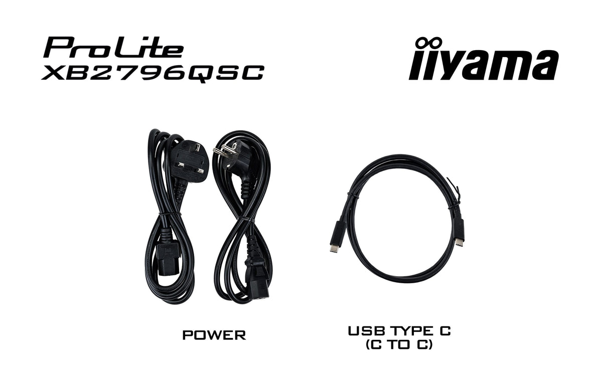 Monitor iiyama ProLite XB2796QSC / XB2796QSC-B1 preto - imagem 16
