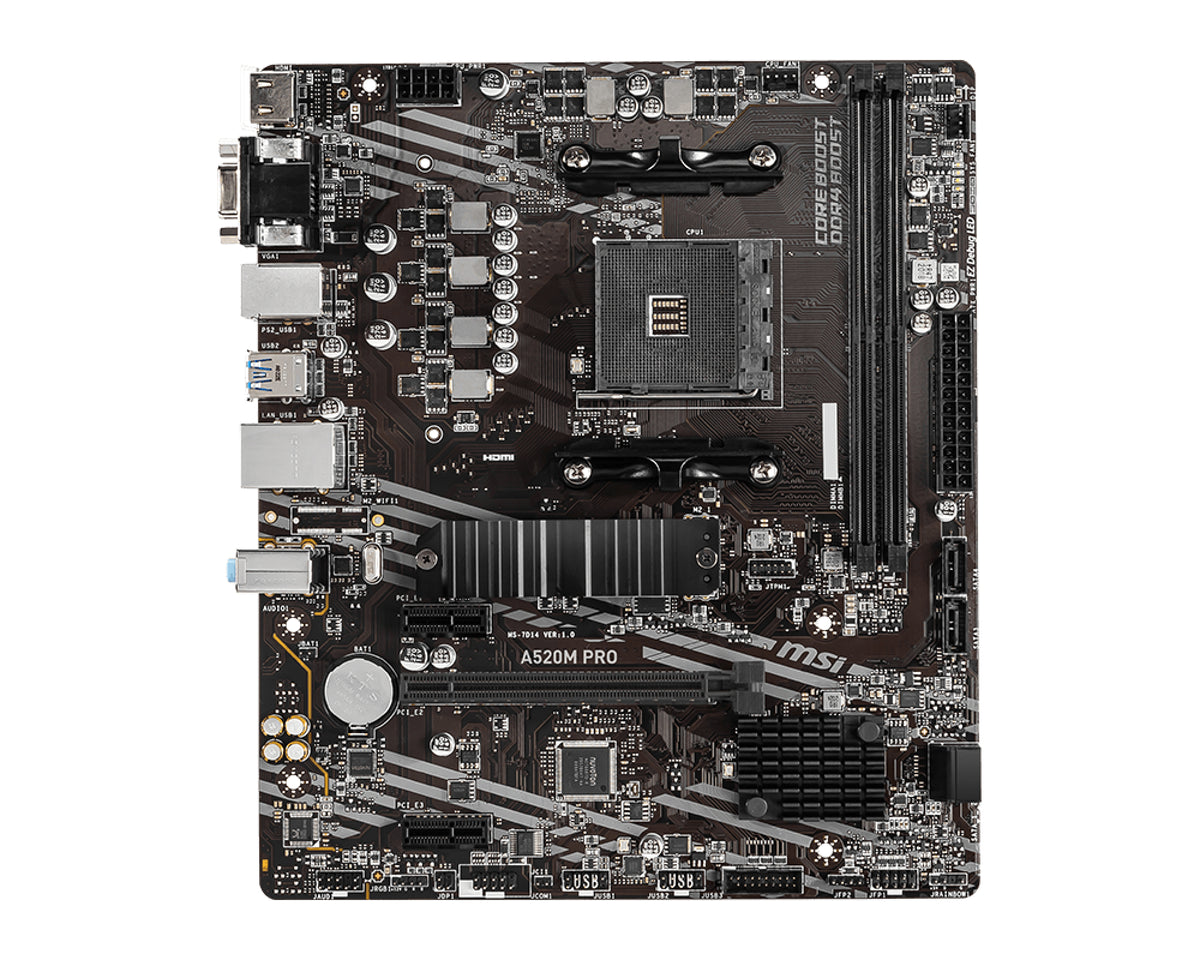 MSI Placa Base A520M PRO mATX AM4 - imagem 9