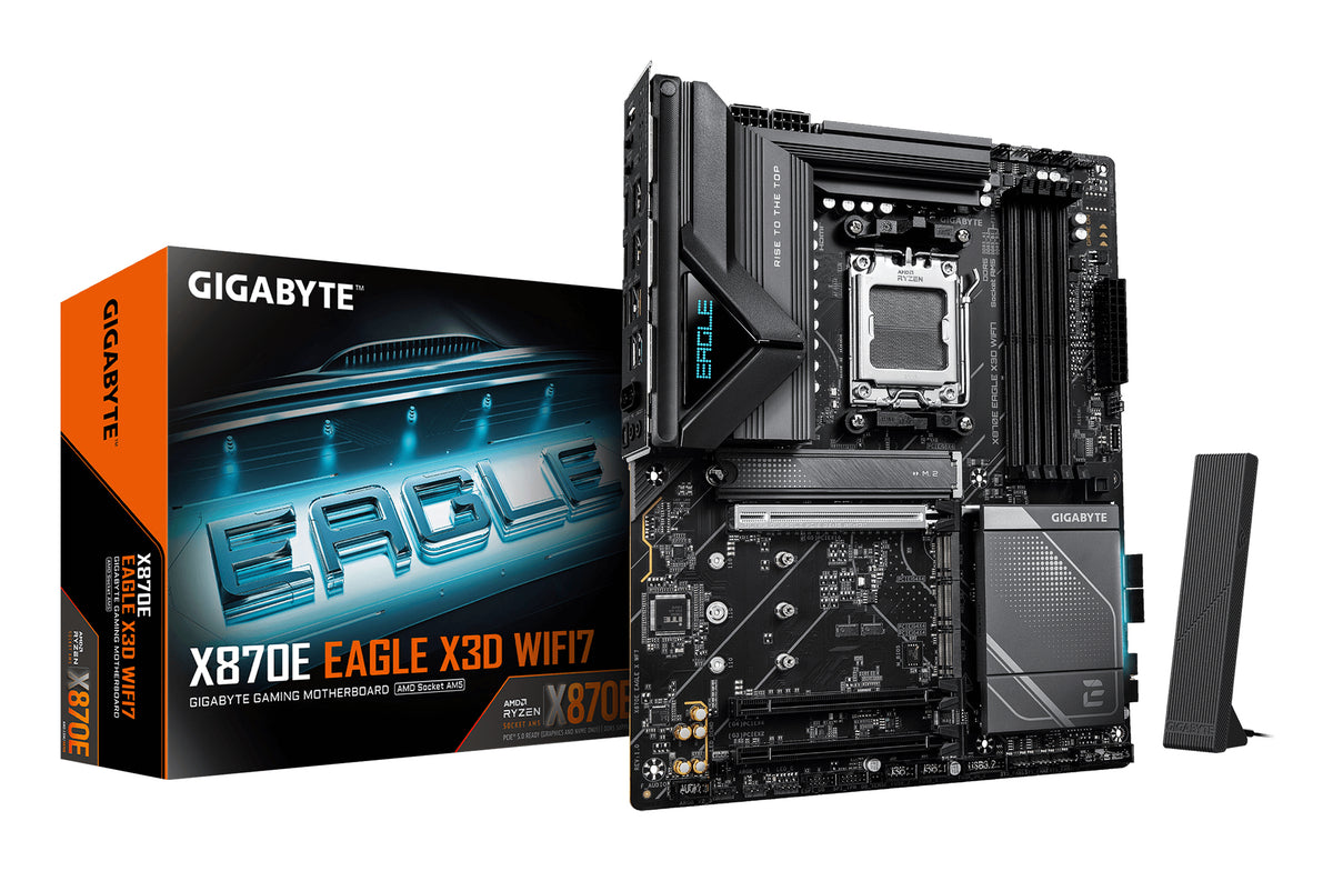 Placa-mãe Gigabyte X870E EAGLE X3D WIFI7 - ATX