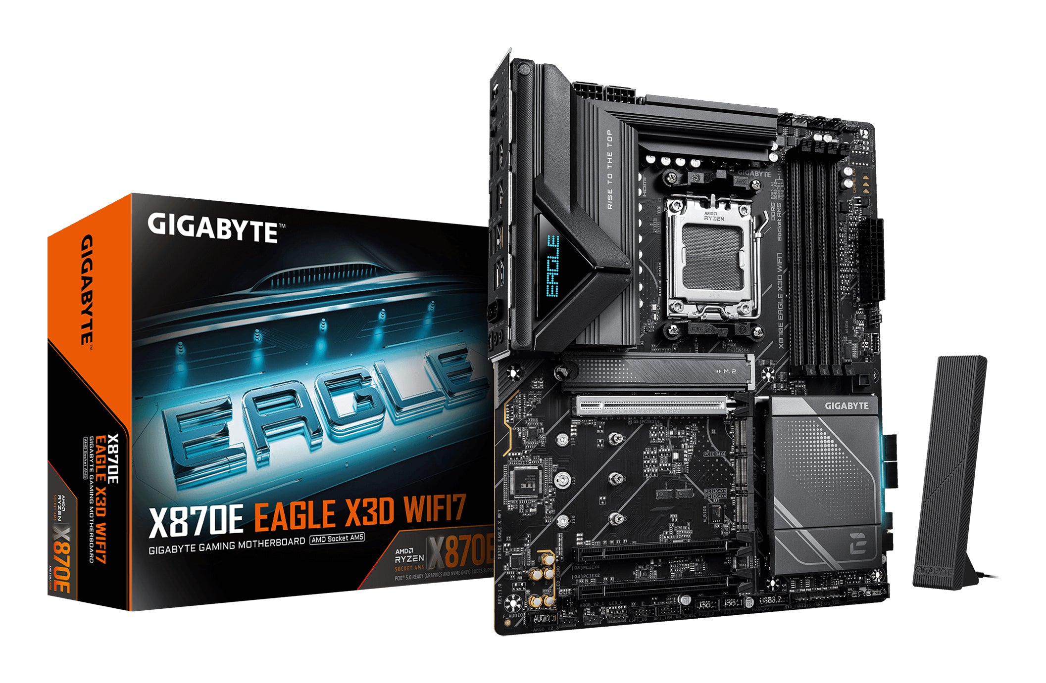 Placa-mãe Gigabyte X870E EAGLE X3D WIFI7 - ATX