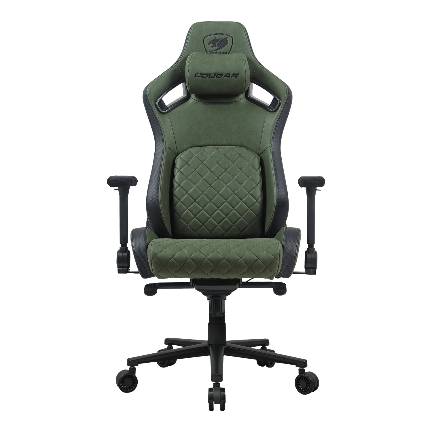 Cadeira Gaming Cougar Defensor Army verde