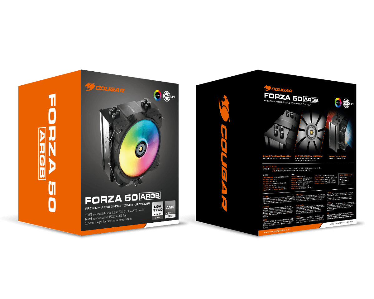 Ventoinha Cougar Forza 50 Argb - imagem 10
