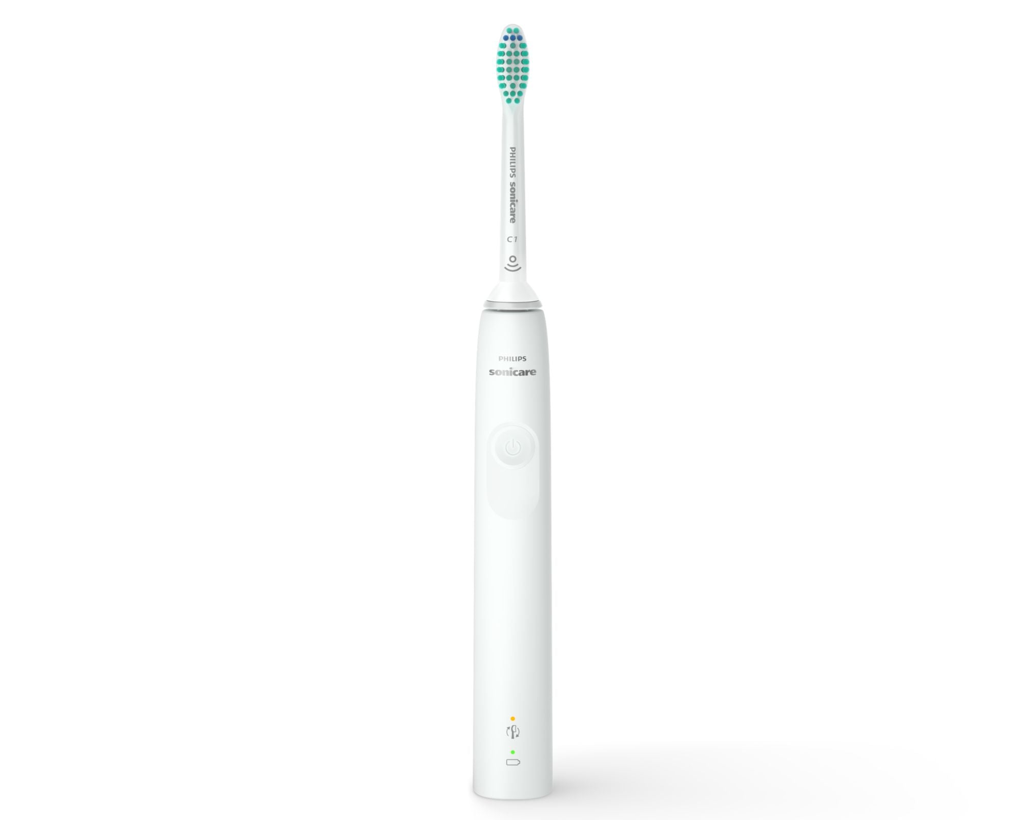 Escova de Dentes Elétrica Philips Sonicare 3100 Série mit Reiseetui / HX3673/13 branco Standard