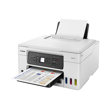Impressora Canon Multifunção Recarregável MAXIFY GX3050 MegaTank WiFi/ Duplex/ Branco