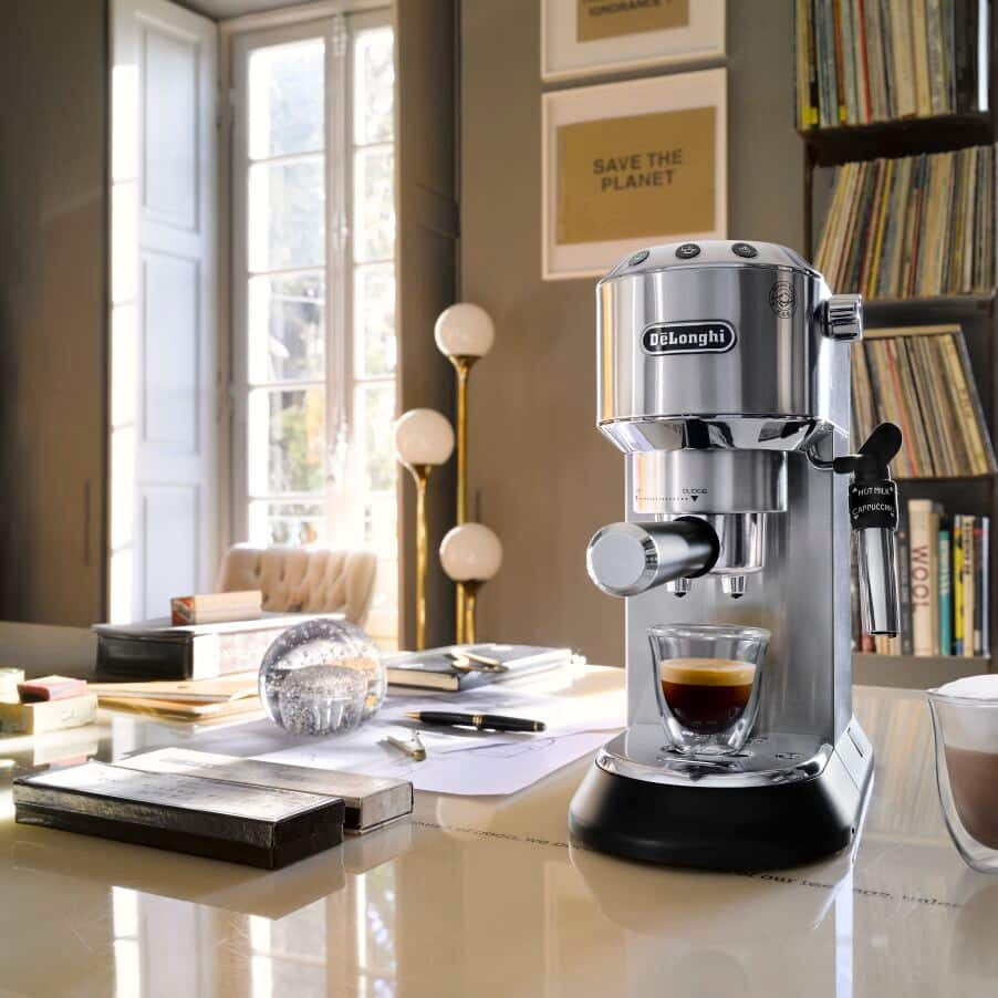 De’Longhi Portafilter machine Dedica EC 685 / EC685.M preto, metallic, prateado - imagem 9
