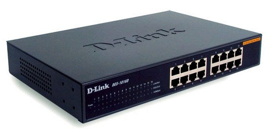 Switch de Rede D-Link DES-1016D 16x10/100Mbps