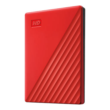 Disco Rígido Western Digital 2,5" WD My Passport 4 TB portable HDD USB3.0 USB2.0 compatible Vermelho Retail - Western Digital