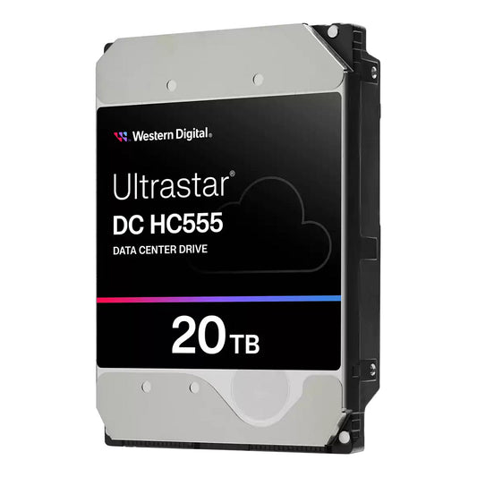 Disco Rígido Western Digital 20 TB WD Ultrastar DC HC555 7200RPM 512 MB Ent. - Western Digital