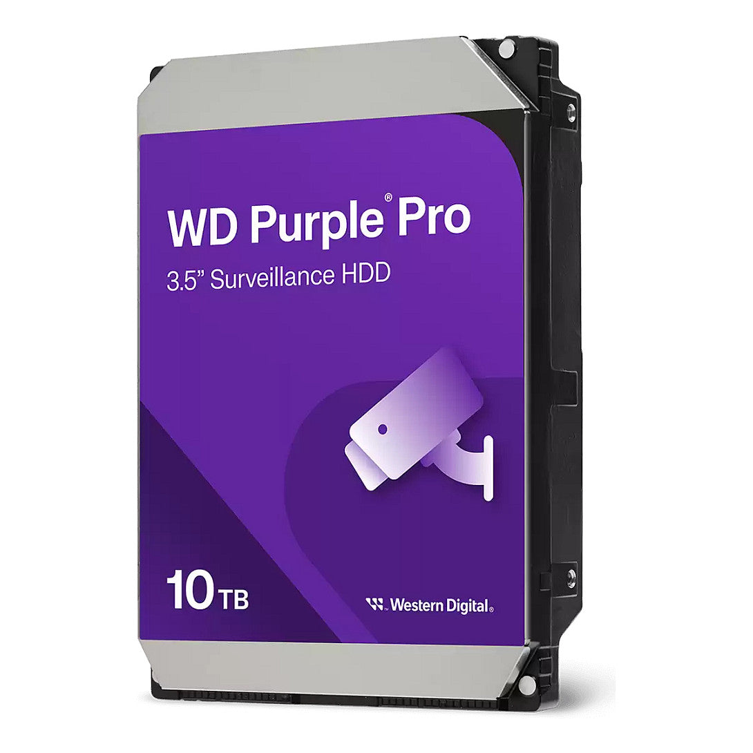 Disco Rígido Western Digital 10 TB WD102PURP Purple Pro 7200RPM 256 MB - Western Digital