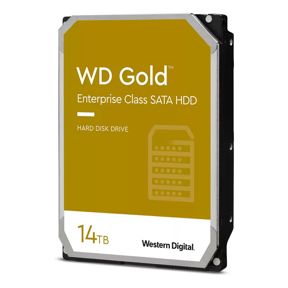 Disco Rígido Western Digital WD Dourado 14 TB SATA 6 Gb / s 8,89 cm 3,5Zoll 512 MB cache 7200rpm Interno RoHS compliant Enterprise HDD Bulk - Western Digital