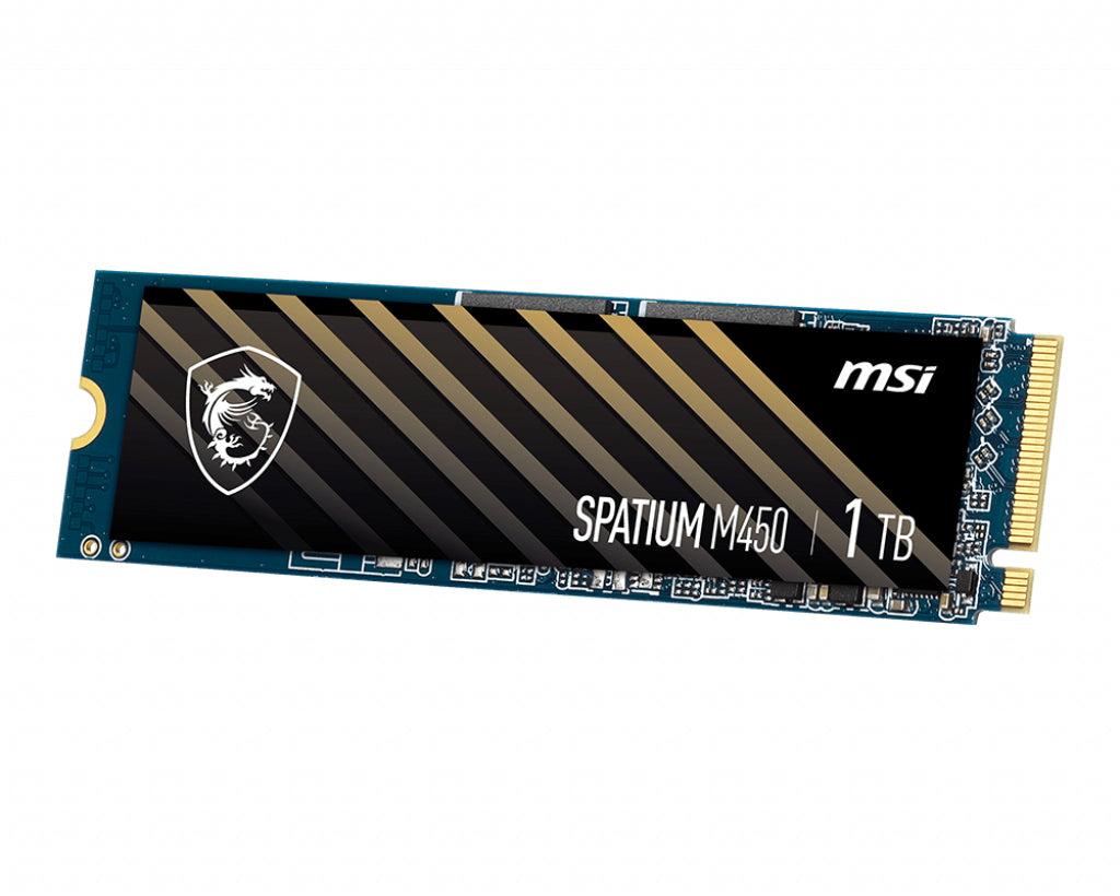 Disco SSD MSI Spatium M450 1Tb PCIe 4.0 NVMe 3400 Mb-s - imagem 9