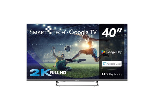 TV TELEVISÃO LED SMART TECH FHD 40" 40FG01V GOOGLE TV