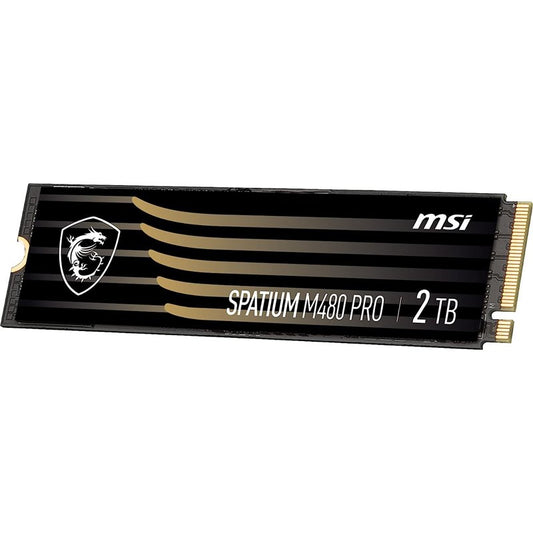 Disco SSD MSI Spatium M480 Pro 2Tb PCIe 4.0 NVMe 7400Mbs