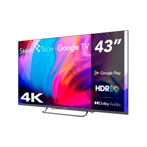 TV LED SMART TECH UHD 43" 43UG02V GOOGLE TV GOOGLE TV 4K