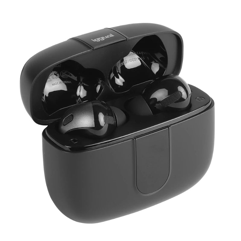 Auscultadores iggual auscultadores Sem Fios TWS Bluetooth negr - imagem 16