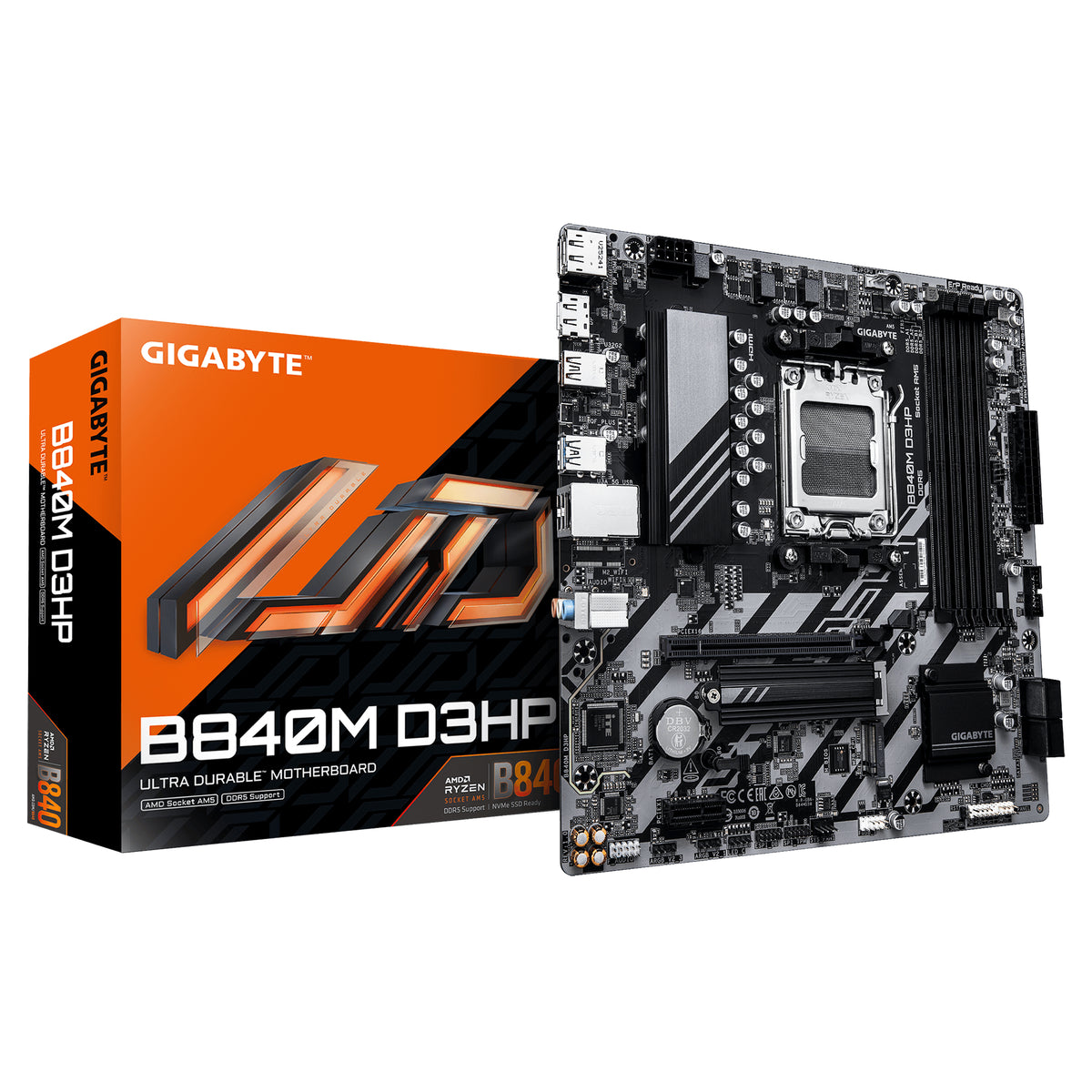 Placa-mãe Gigabyte B840M D3HP - Micro ATX