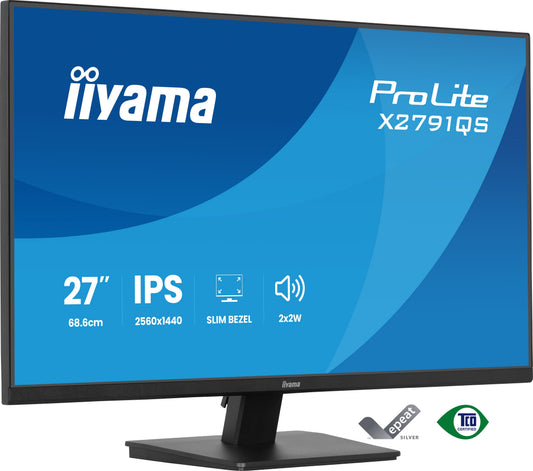 Monitor iiyama ProLite X2791QS / X2791QS-B1 preto