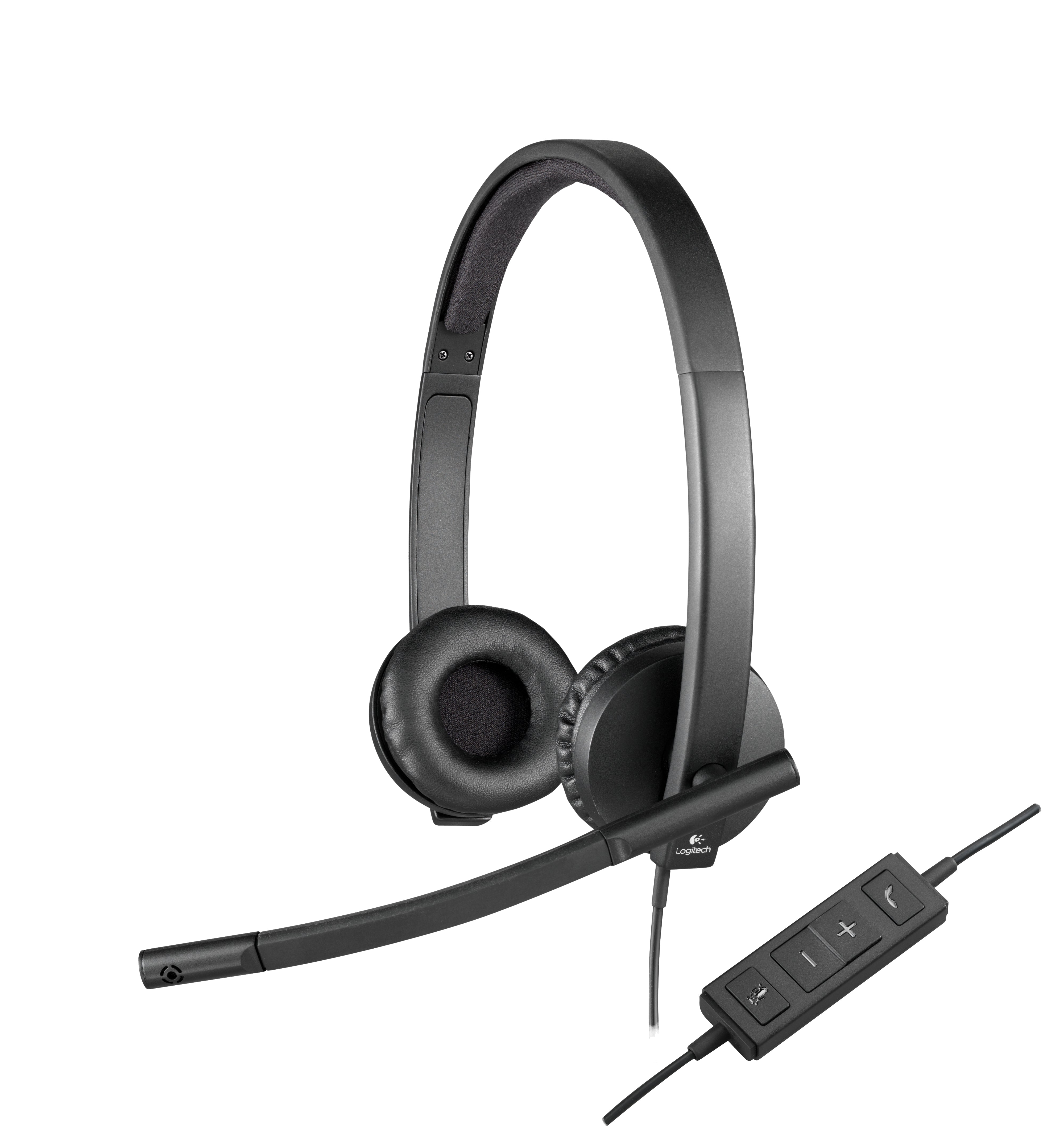 Logitech Auricular STEREO H570e USB