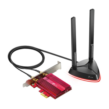 Adaptador de Rede TP-Link TX3000E / ARCHER TX3000E preto, vermelho - imagem 2
