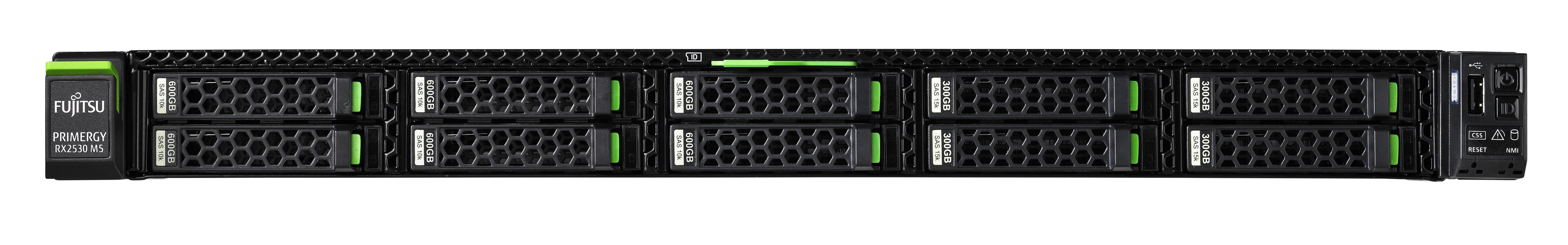 Servidor Fujitsu PRIMERGY RX2530 M5 server 0 GB Rack (1U) Intel® Xeon® Gold 5217 3 GHz 16 GB DDR4-SDRAM 450 W