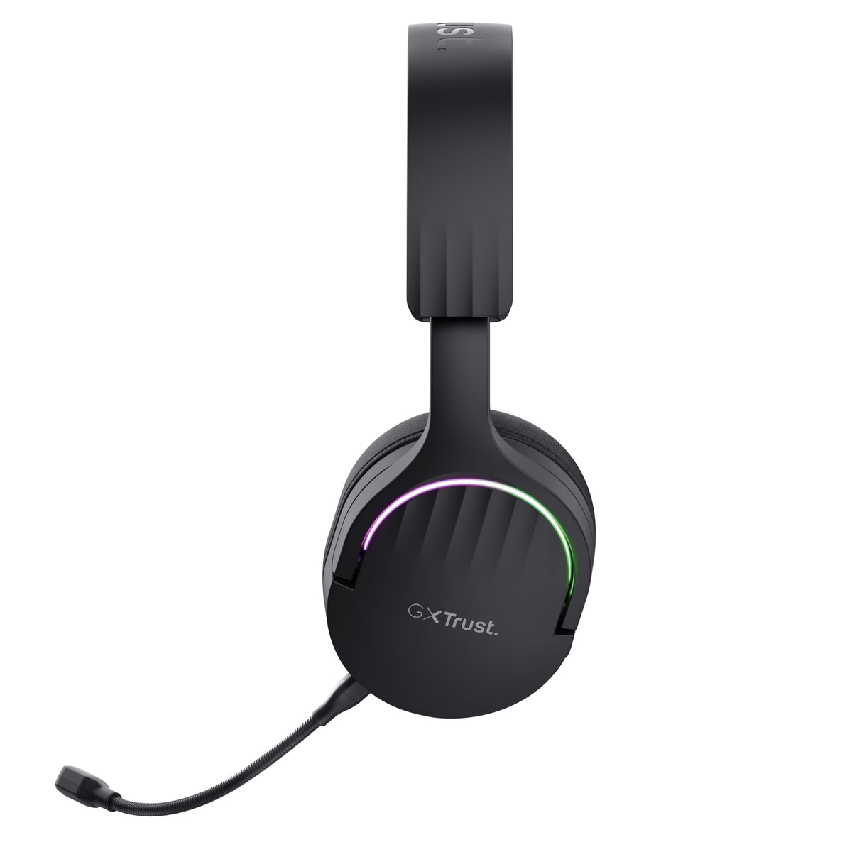 Auscultadores de jogos sem fios com microfone Trust Gaming GXT 491 Fayzo/ Bluetooth/ Jack 3.5/ Preto