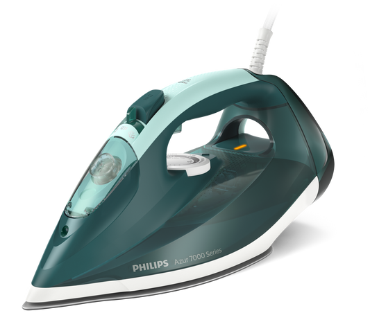 Ferro de engomar a vapor Philips DST7031/70, 2800 W, jato de vapor 250 g, base antiderrapante, depósito 300 ml, cabo 2 m, 220-240 V