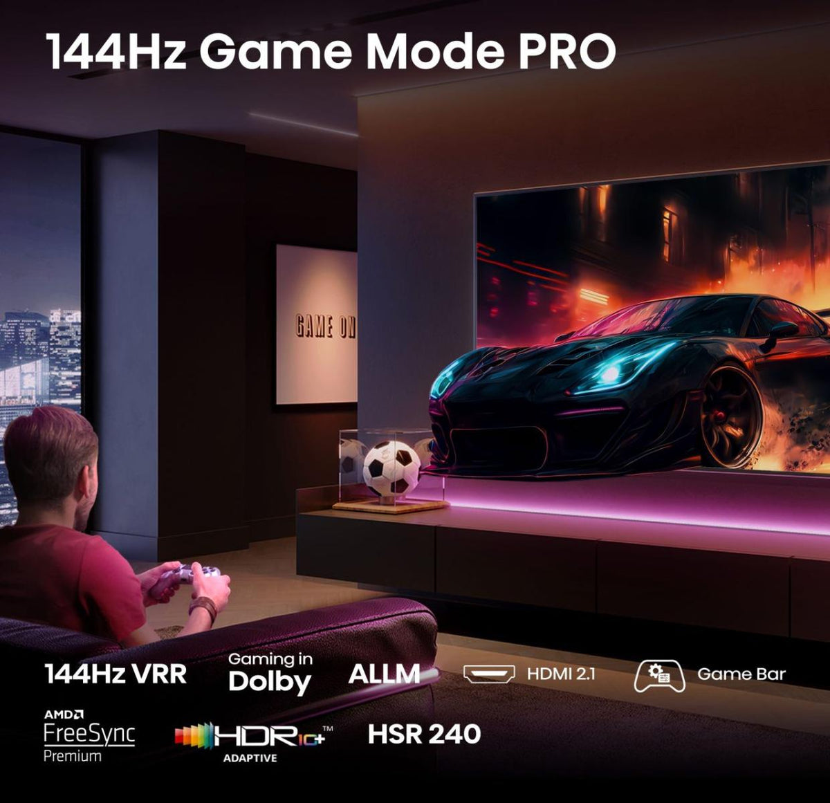 Televisão Hisense 43E77Q - Hisense