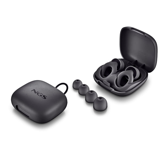 NGS NOONBLACK TAPONES SILICONA Bolsa Preto