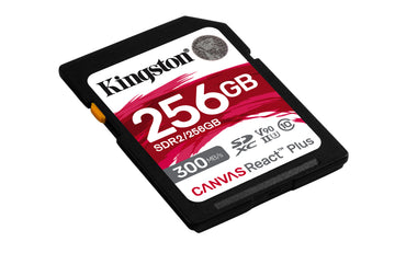 Cartão de Memória Kingston Cartão SD Canvas React Plus 256GB V90 / SDR2/256GB preto - imagem 2