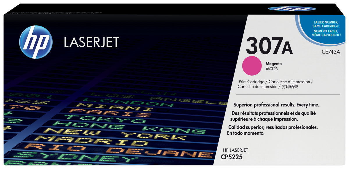 HP Toner 307A / CE743A Magenta Standard - imagem 3