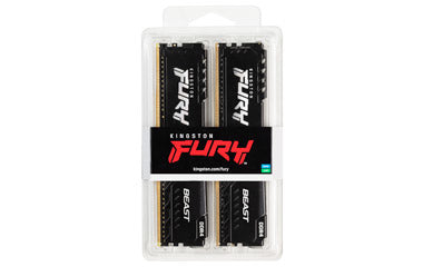 FURY Beast 2 RAM Kingston x 8GB/ DDR4/ 3200MHz/ 1.35V/ CL16/ memória DIMM