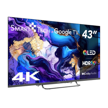 TV QLED SMART TECH UHD 43" 43QG02V GOOGLE TV