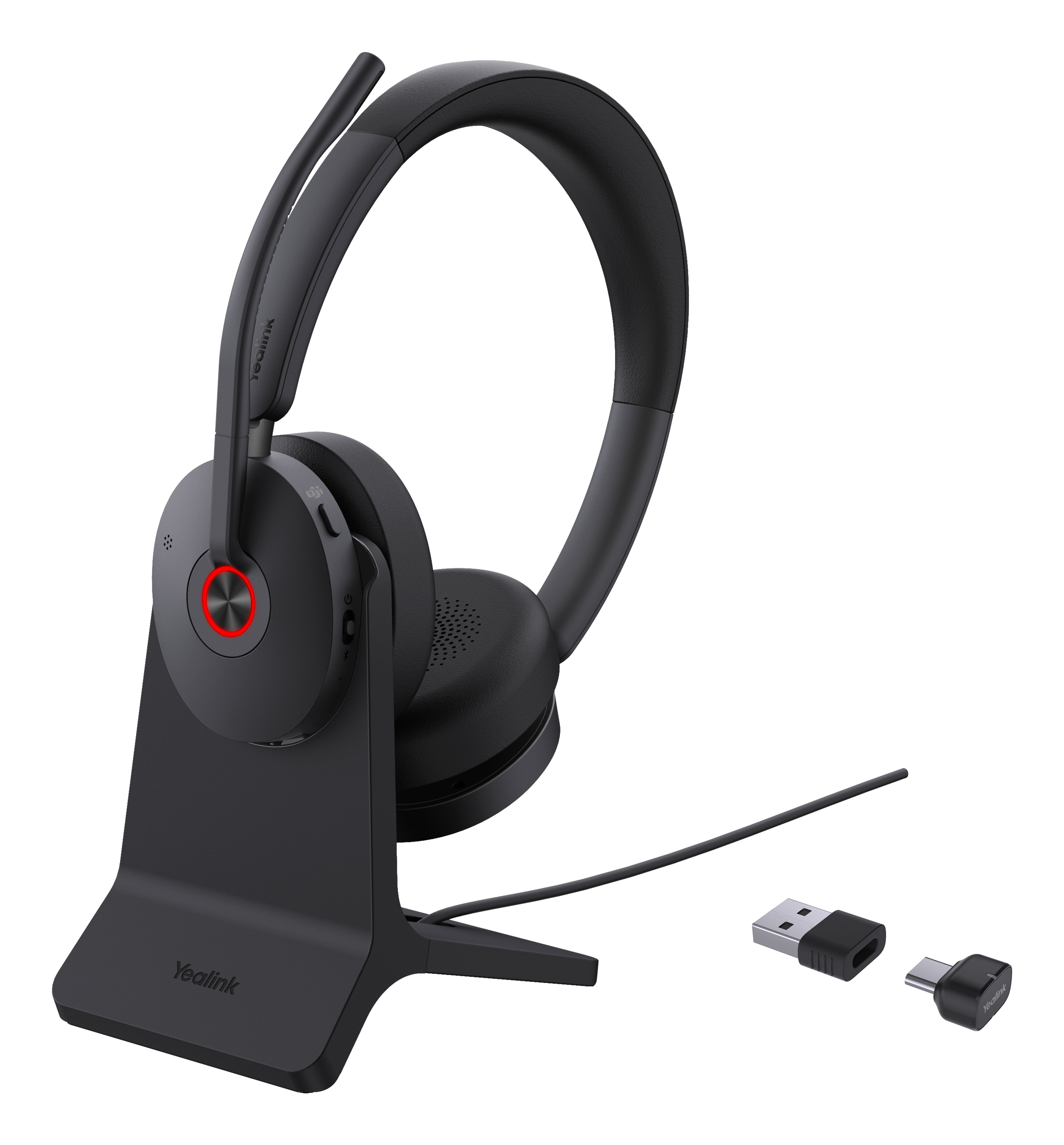 Auscultadores Yealink BH74 com Stand Teams USB-C/A