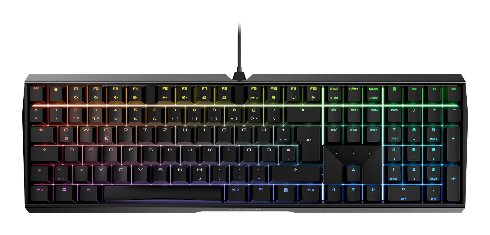 Teclado CHERRY G80387K / G80-3874LXADE-2 preto