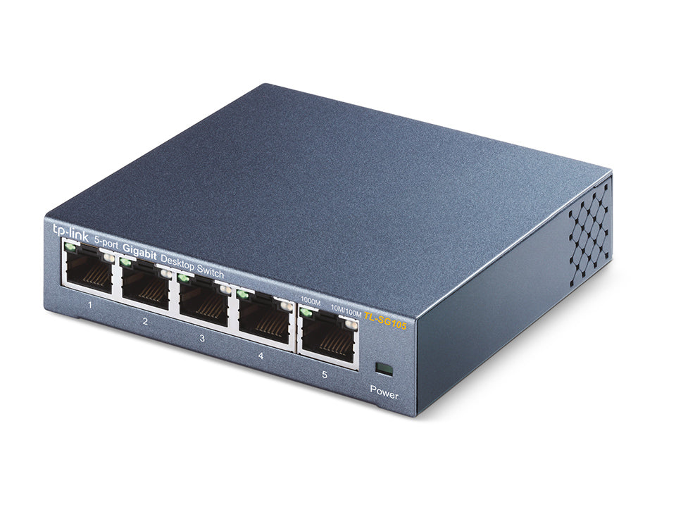 Switch TP-Link TL-SG105 / TL-SG105 preto - imagem 3