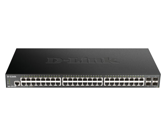 Switch de Rede D-Link DGS-1250-52X/E 48xGb 4x10G SFP+