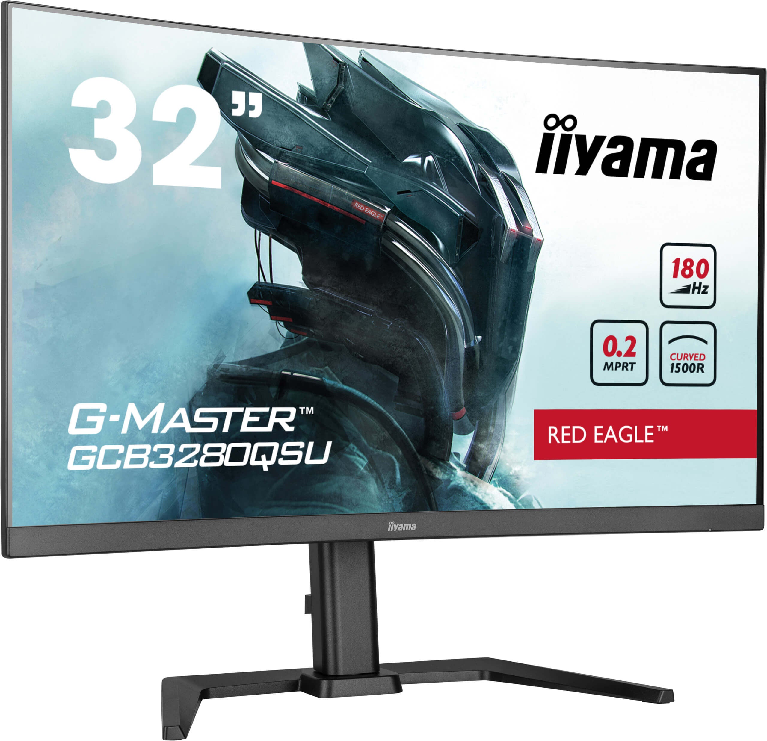 Monitor iiyama G-Master GCB3280QSU-B2 / GCB3280QSU-B2 preto