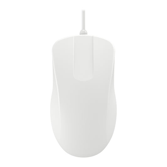 Rato Cherry Active K Ratón Lavable-Desinfectable Branco