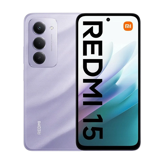 Xiaomi Redmi 15 4G Dual Sim 6GB RAM 128GB - Sandy Purple